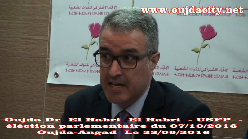 الاتحاد الاشتراكي بوجدة : الهبري الهبري يقدم برنامج حزبه لتشريعيات 7 اكتوبر VIDEO